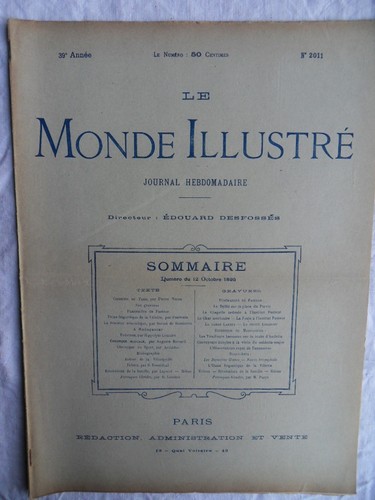 Monde illustré 2011 du - le,