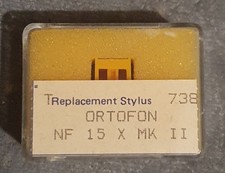 Diamant pour ORTOFON NF 15 X  MK II  (Emji 738)  - Fabrication Suisse - 