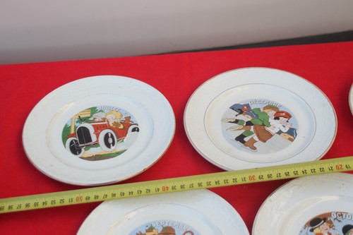 Lot assiette a - 5,
