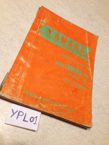 Yamaha parts list lb80iia lb80 - yamaha,