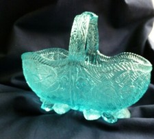 Portieux vase panier cristal