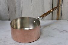 Georg Jensen Taverna Copper Cookware Pot 7.8" dia, Henning Koppel Denmark