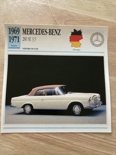 Mercedes 280 1969 - se, /