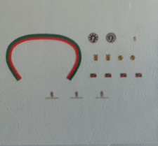décalcomanie décalque 1/43 ferrari 250 mm aga khan