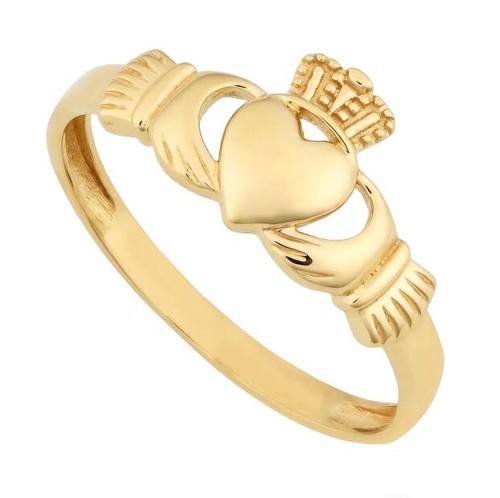 Bague femme cœur claddagh - cœur,