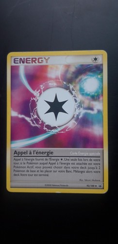 Carte pokémon energy appel - carte,