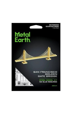 Fascinations metal earth - metal, gold