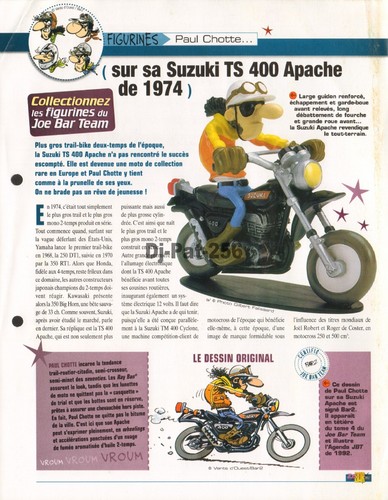Fiche moto suzuki ts 400 - suzuki,