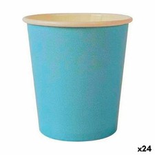 Set de Verres Algon Produits à usage unique Carton Bleu 20 Pièces 120 ml [24 