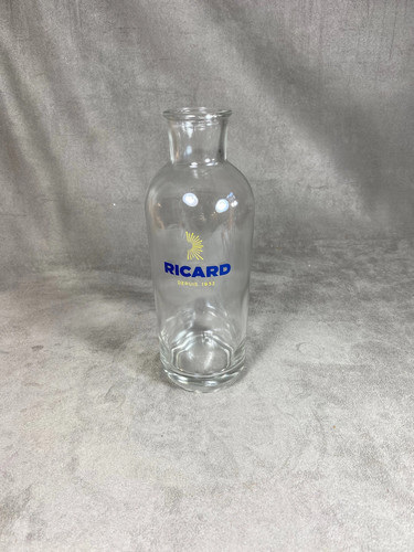 Carafe ricard verre vintage - en,