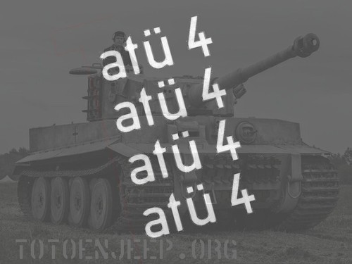 Pochoir marquage german atu - pochoir, 4