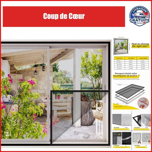 Moustiquaire fenêtre mycarbon - fenêtre,
