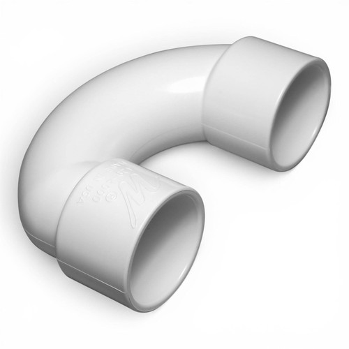 Pvc coude 180 - pvc, 180,