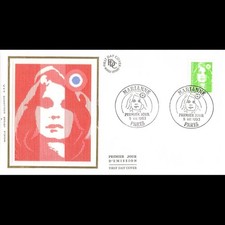 FDC soie - Marianne du