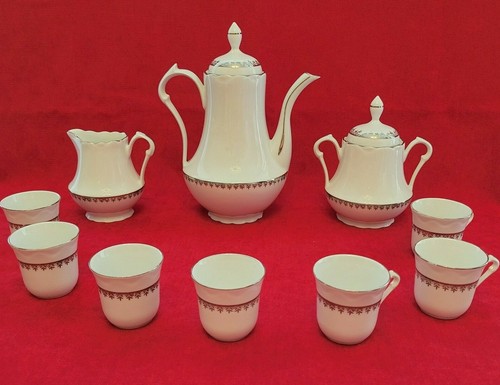 Service café porcelaine - service, en