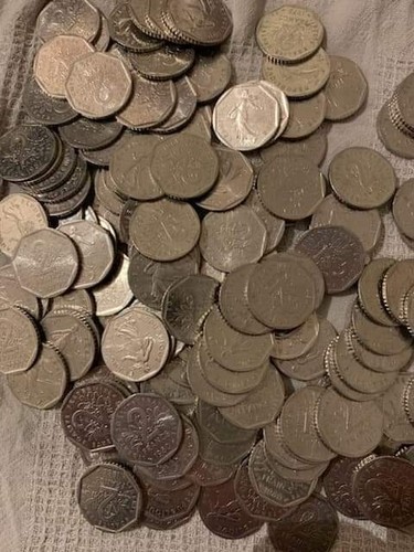 Lot 150 pièces monnaie - de,