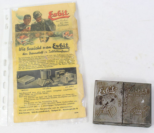Réchaud esbit allemagne - -, ww2