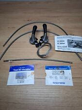 Pièces de vélo rétro neuves dans leur boîte NOS Shimano Exage Mountain L/R Sh...