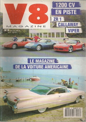 Magazine corvette - v8, 8