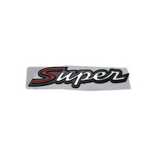DECO-LOGO "SUPER" ORIGINE PIAGGIO 125-250-300 VESPA GTS 2009+  -672498-