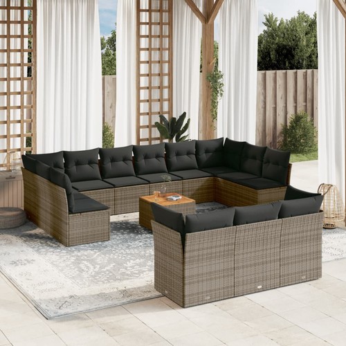 Salon jardin avec coussins - de,