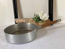 825⚜️ Ancienne Casserole en Aluminium Pur Diamètre 24 Cm Vintage