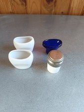 Lot rince oeil rince oculaire ancien ophtalmologie modèle ancien 4 pièces