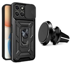 Coque Etui Housse Camera + Support Voiture pour Honor Magic 7 Lite / 6 Lite