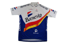 Maillot vélo vintage Banesto Pinarello Nalini