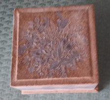 BOITE A POUDRE - WEIL - HAVANE - OISEAUX