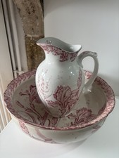 GARNITURE DE TOILETTE FAÏENCE