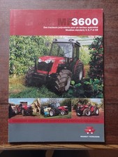 PROSPECTUS BROCHURE TRACTEUR MASSEY FERGUSON 3600