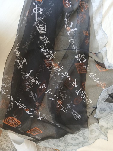 Foulard soie veritable - soie,