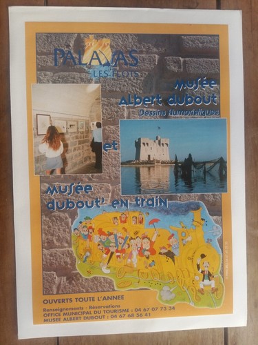 Affiche musée dubout en - musée,