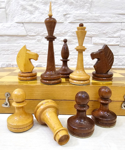 Ancien grand jeu échecs - grand,