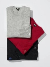 Pull col rond cachemire KAWS