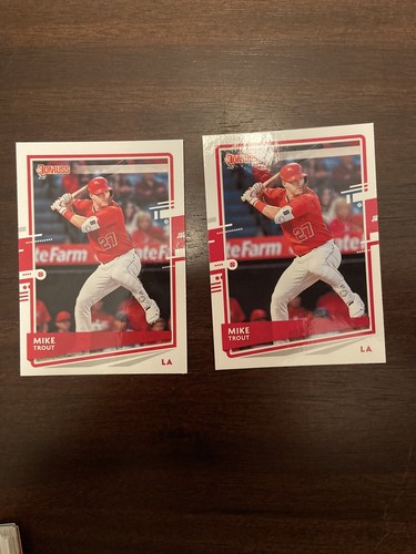 Mike trout 2020 donruss - mike,