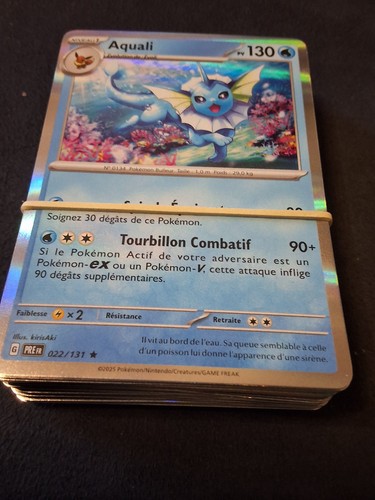 Lot cartes pokémon holo - 50,