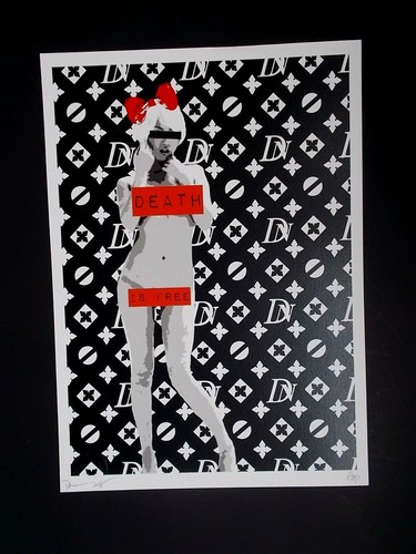 Serigraphie originale death - originale,