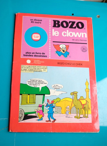 Livre vinyl bozo clown - vinyl,