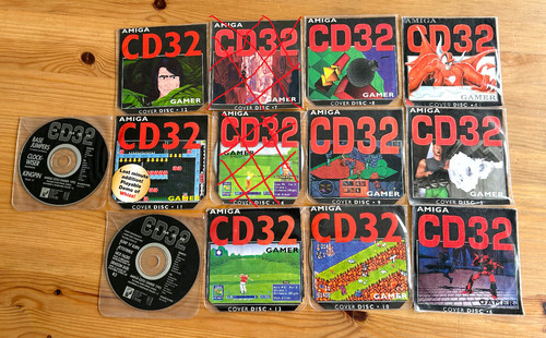 Lot amiga cd32 - 11,