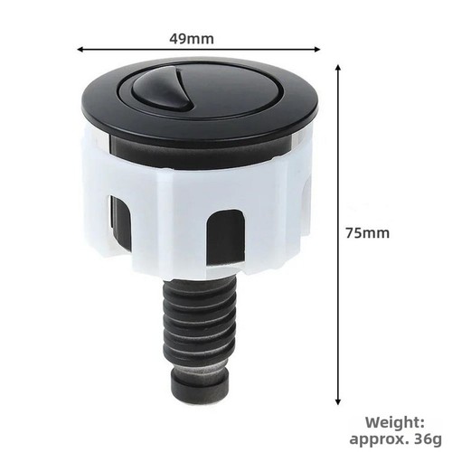 Bouton poussoir double chasse