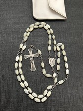 chapelet ancien  argent massif