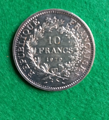 Piece argent de 1970 - piece,