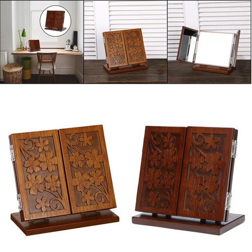 Style bois bureau miroir - en,