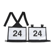 Porte dossard pour cavalier - Couleur : noir, équitation