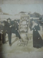 PHOTO  d 'un SILHOUETTISTE  Silhouette Miniature Ombre Portrait