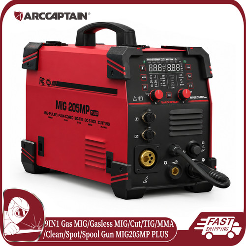 Arccaptain mig205mp plus mig - arccaptain,