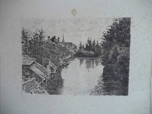 Ancienne gravure originale - gravure,