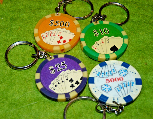 Lot porte clés jetons - lot, de